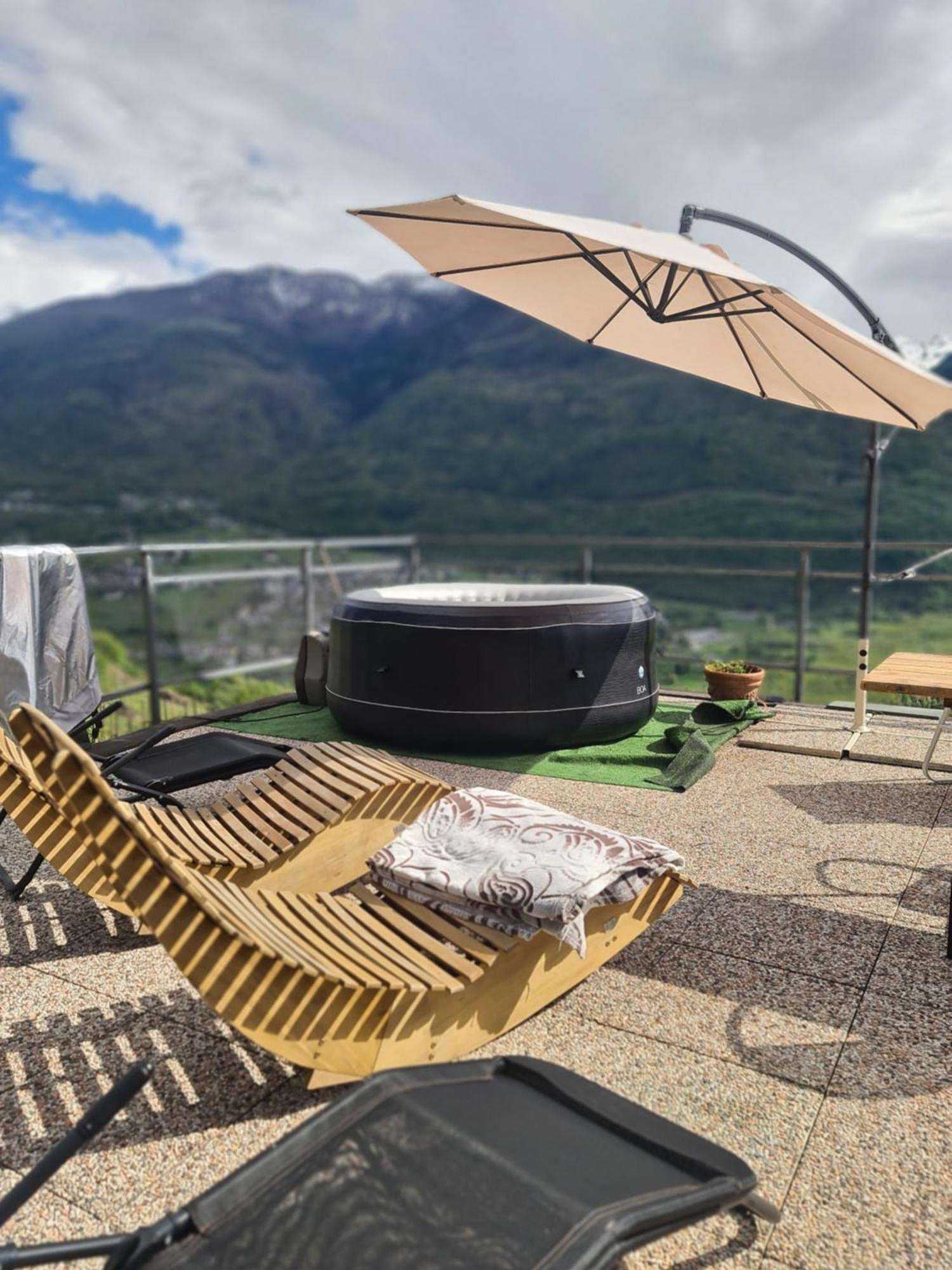 Casa Vacanze La Ca Del Cunfec Сондріо Екстер'єр фото